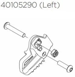 Thule Chariot Cross 2 Ersatzteil CargoBag Hinge Bracket-L 17-X