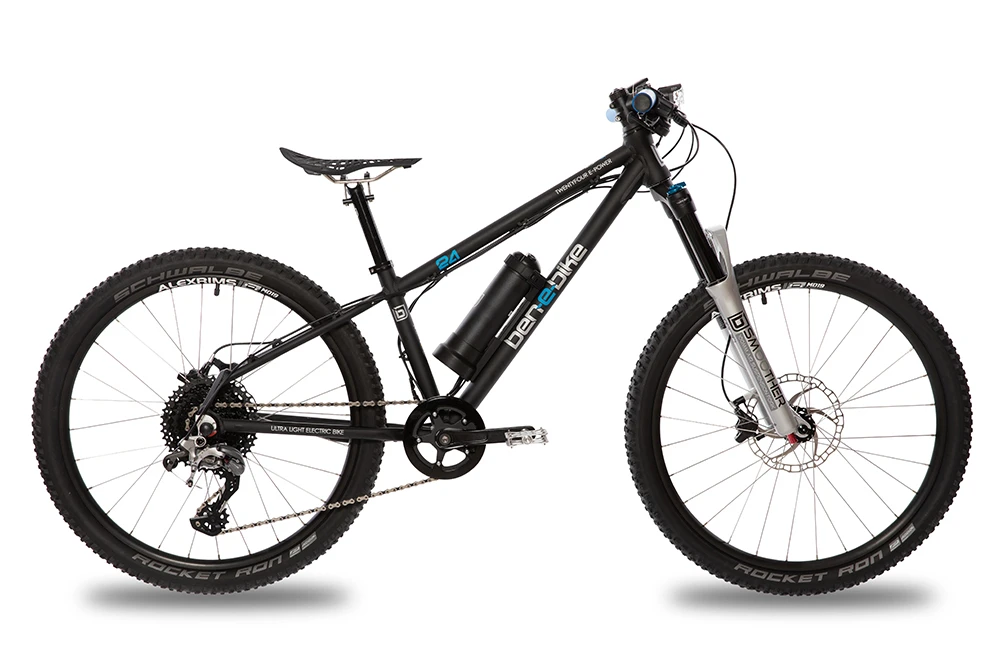 Ben-e-bike, TWENTYFOUR E-Power PRO Black Edition 24" Kinder E-Bike