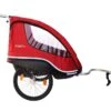 Winther Dolphin XL Neue Edition -Fahrrad Serie Laden winther bikes biketrailer dolphin xl red rside